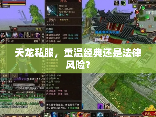 天龙私服，重温经典还是法律风险？