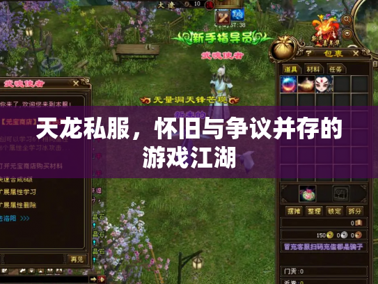天龙私服，怀旧与争议并存的游戏江湖