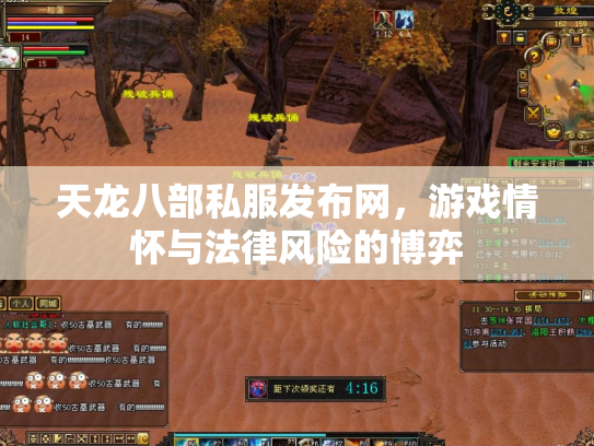 天龙八部私服发布网，游戏情怀与法律风险的博弈