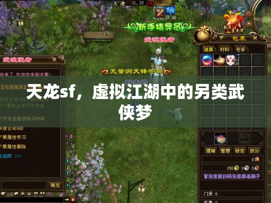 天龙sf，虚拟江湖中的另类武侠梦
