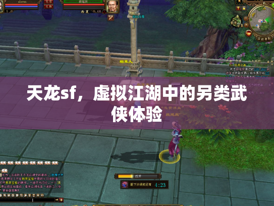 天龙sf，虚拟江湖中的另类武侠体验