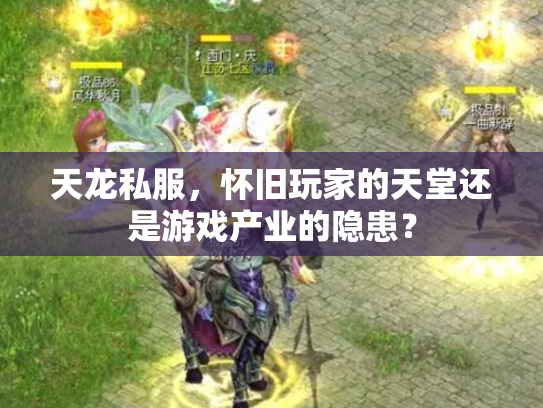 天龙私服，怀旧玩家的天堂还是游戏产业的隐患？