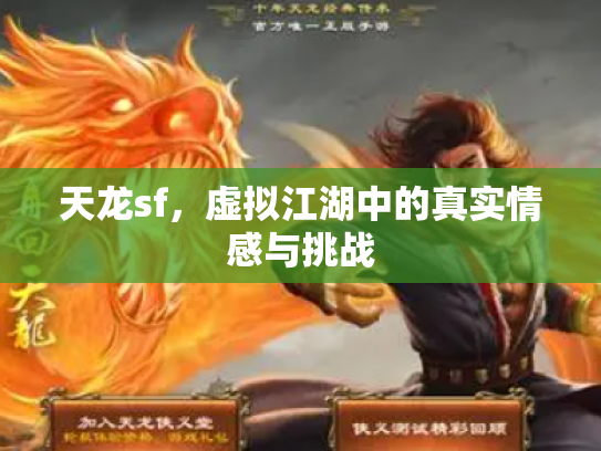 天龙sf，虚拟江湖中的真实情感与挑战