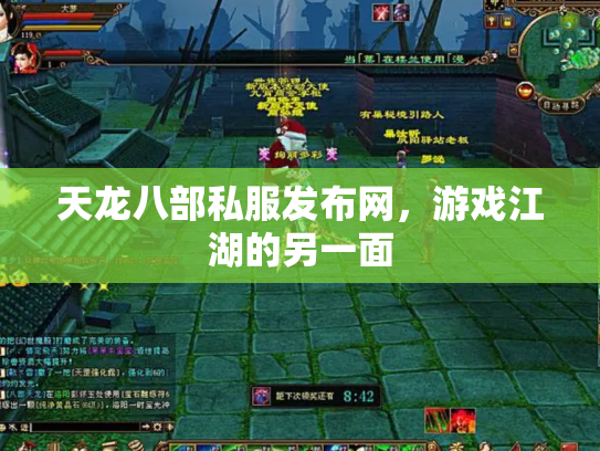 天龙八部私服发布网，游戏江湖的另一面