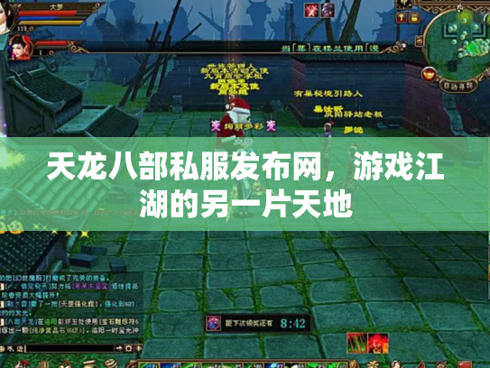 天龙八部私服发布网，游戏江湖的另一片天地