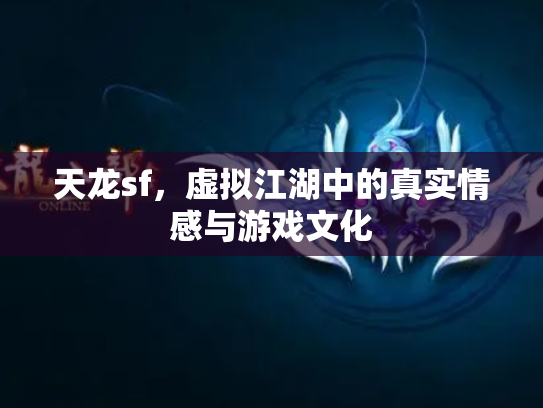 天龙sf，虚拟江湖中的真实情感与游戏文化