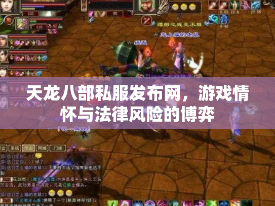 天龙八部私服发布网，游戏情怀与法律风险的博弈