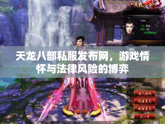 天龙八部私服发布网，游戏情怀与法律风险的博弈