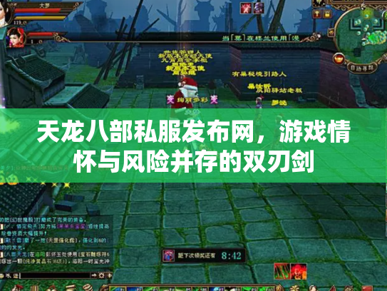 天龙八部私服发布网，游戏情怀与风险并存的双刃剑