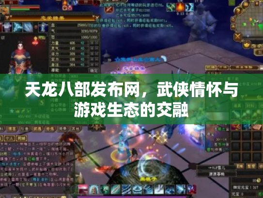 天龙八部发布网，武侠情怀与游戏生态的交融
