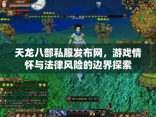 天龙八部私服发布网，游戏情怀与法律风险的边界探索