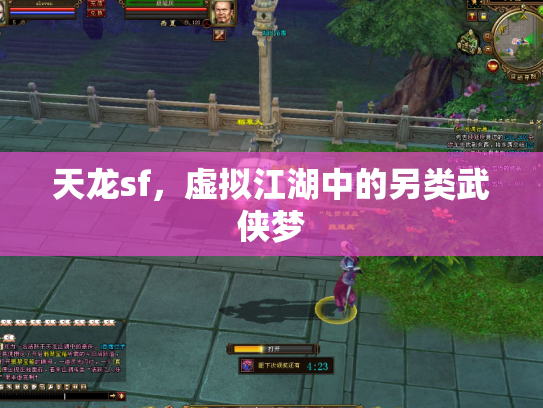 天龙sf，虚拟江湖中的另类武侠梦