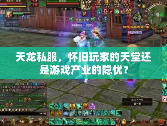 天龙私服，怀旧玩家的天堂还是游戏产业的隐忧？