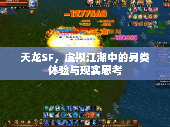 天龙SF，虚拟江湖中的另类体验与现实思考