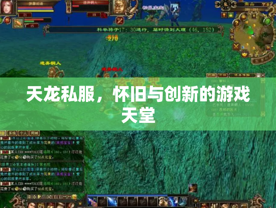 天龙私服，怀旧与创新的游戏天堂