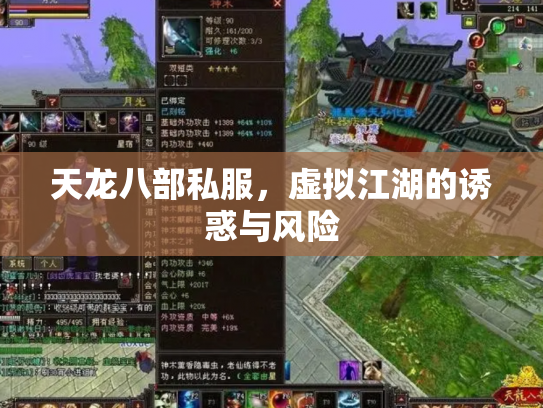 天龙八部私服，虚拟江湖的诱惑与风险