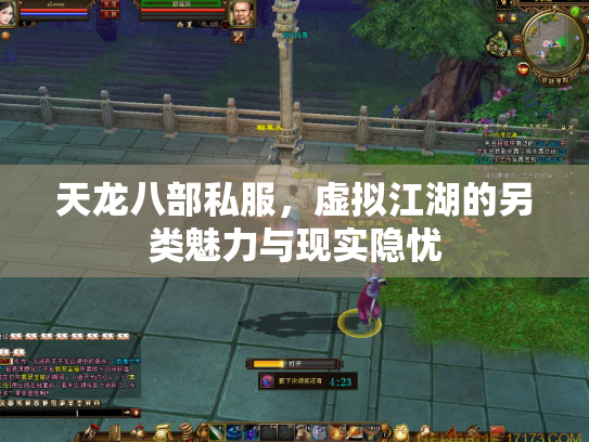 天龙八部私服，虚拟江湖的另类魅力与现实隐忧
