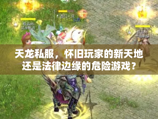 天龙私服，怀旧玩家的新天地还是法律边缘的危险游戏？