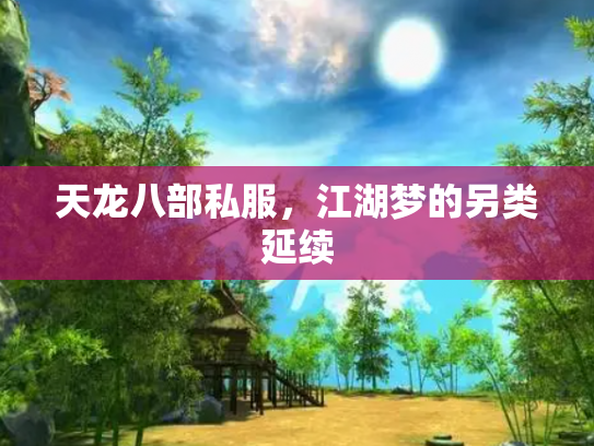 天龙八部私服，江湖梦的另类延续