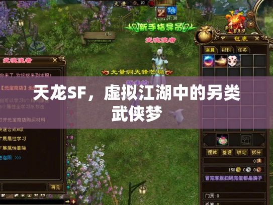 天龙SF，虚拟江湖中的另类武侠梦