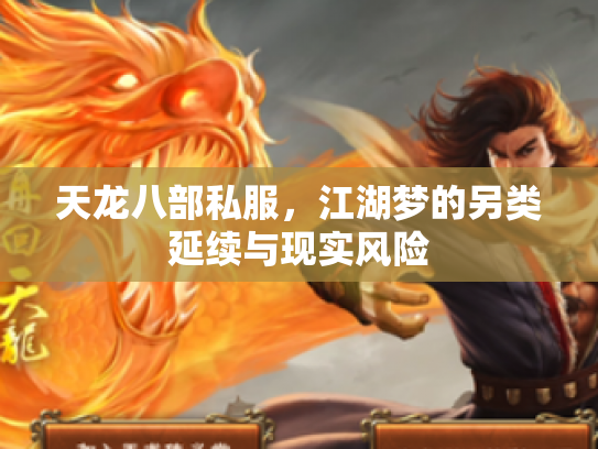 天龙八部私服，江湖梦的另类延续与现实风险