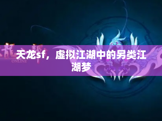 天龙sf，虚拟江湖中的另类江湖梦
