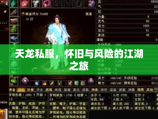 天龙私服，怀旧与风险的江湖之旅