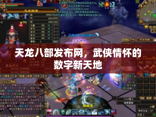 天龙八部发布网，武侠情怀的数字新天地