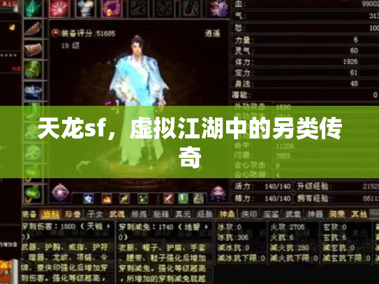天龙sf，虚拟江湖中的另类传奇