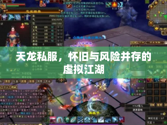 天龙私服，怀旧与风险并存的虚拟江湖
