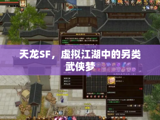 天龙SF，虚拟江湖中的另类武侠梦