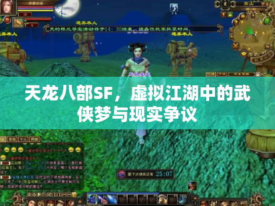 天龙八部SF，虚拟江湖中的武侠梦与现实争议