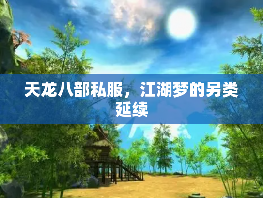 天龙八部私服，江湖梦的另类延续