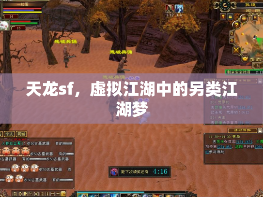 天龙sf，虚拟江湖中的另类江湖梦