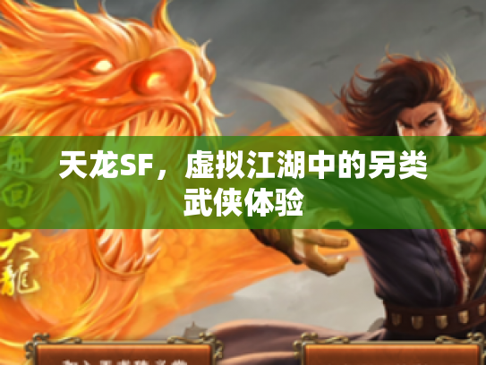 天龙SF，虚拟江湖中的另类武侠体验