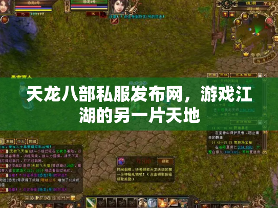 天龙八部私服发布网，游戏江湖的另一片天地