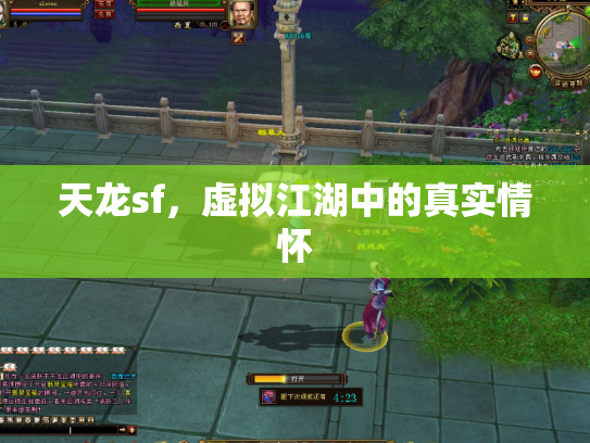 天龙sf，虚拟江湖中的真实情怀