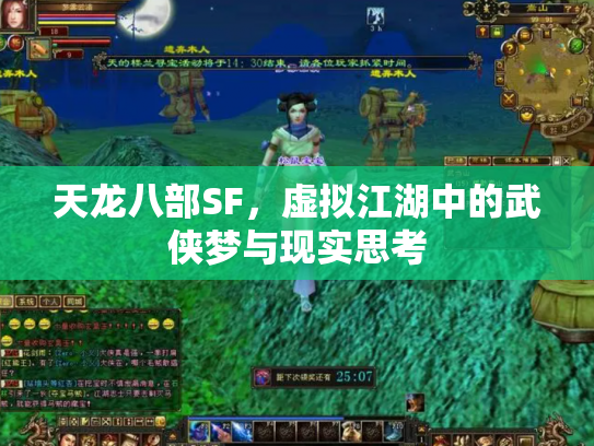 天龙八部SF，虚拟江湖中的武侠梦与现实思考