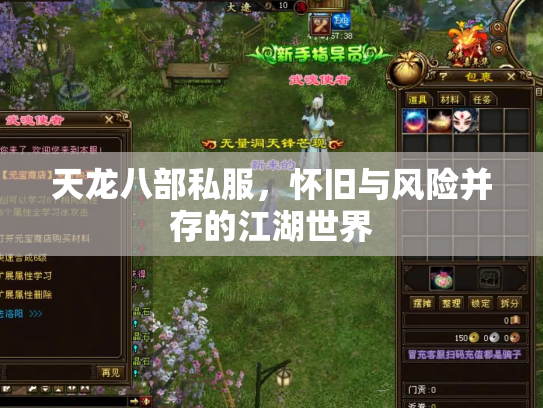 天龙八部私服，怀旧与风险并存的江湖世界