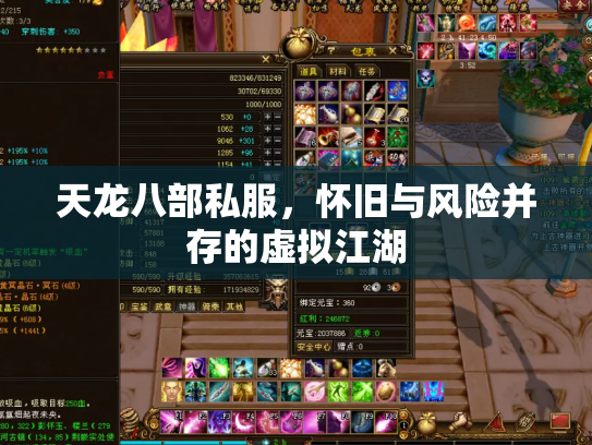 天龙八部私服，怀旧与风险并存的虚拟江湖