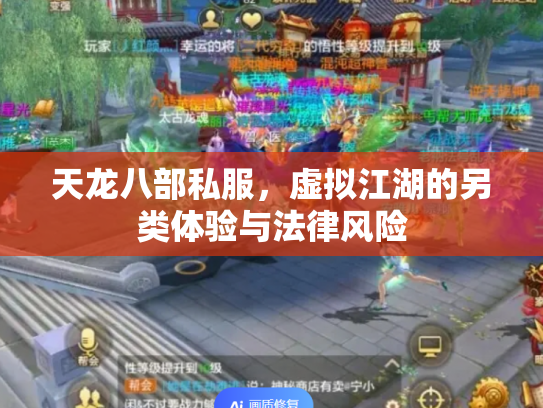 天龙八部私服，虚拟江湖的另类体验与法律风险