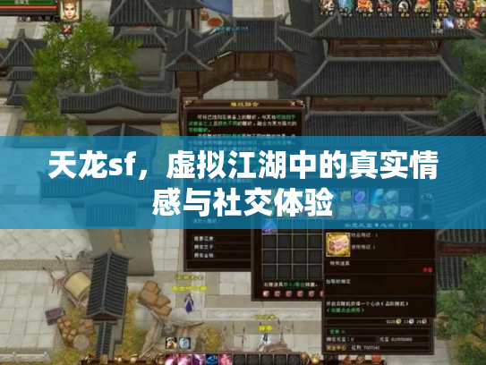 天龙sf，虚拟江湖中的真实情感与社交体验
