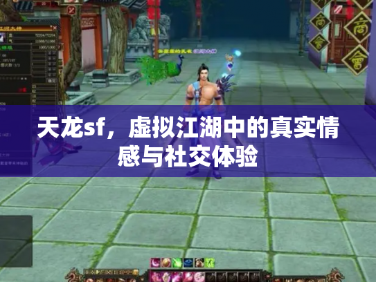 天龙sf，虚拟江湖中的真实情感与社交体验