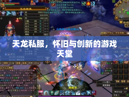 天龙私服，怀旧与创新的游戏天堂
