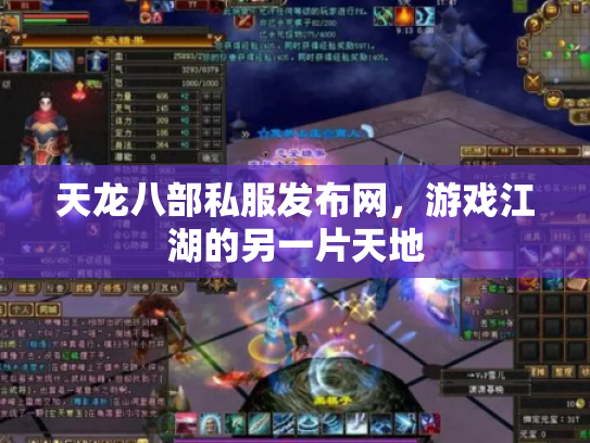 天龙八部私服发布网，游戏江湖的另一片天地