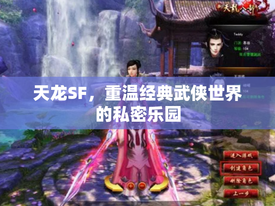 天龙SF，重温经典武侠世界的私密乐园