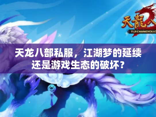 天龙八部私服，江湖梦的延续还是游戏生态的破坏？