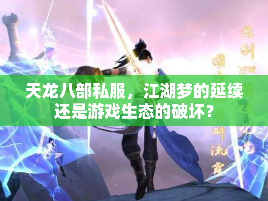 天龙八部私服，江湖梦的延续还是游戏生态的破坏？