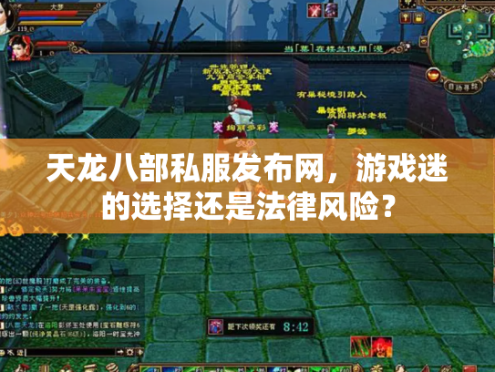 天龙八部私服发布网，游戏迷的选择还是法律风险？