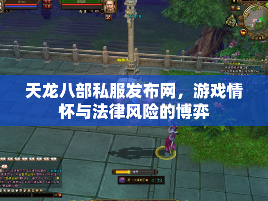 天龙八部私服发布网，游戏情怀与法律风险的博弈
